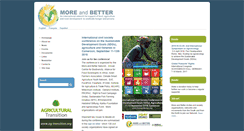 Desktop Screenshot of moreandbetter.org