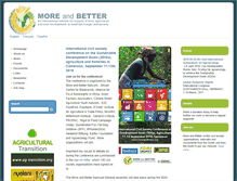 Tablet Screenshot of moreandbetter.org